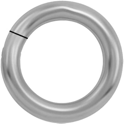 500 PCS Stainless Steel Jump Rings, Closed Style, Metal