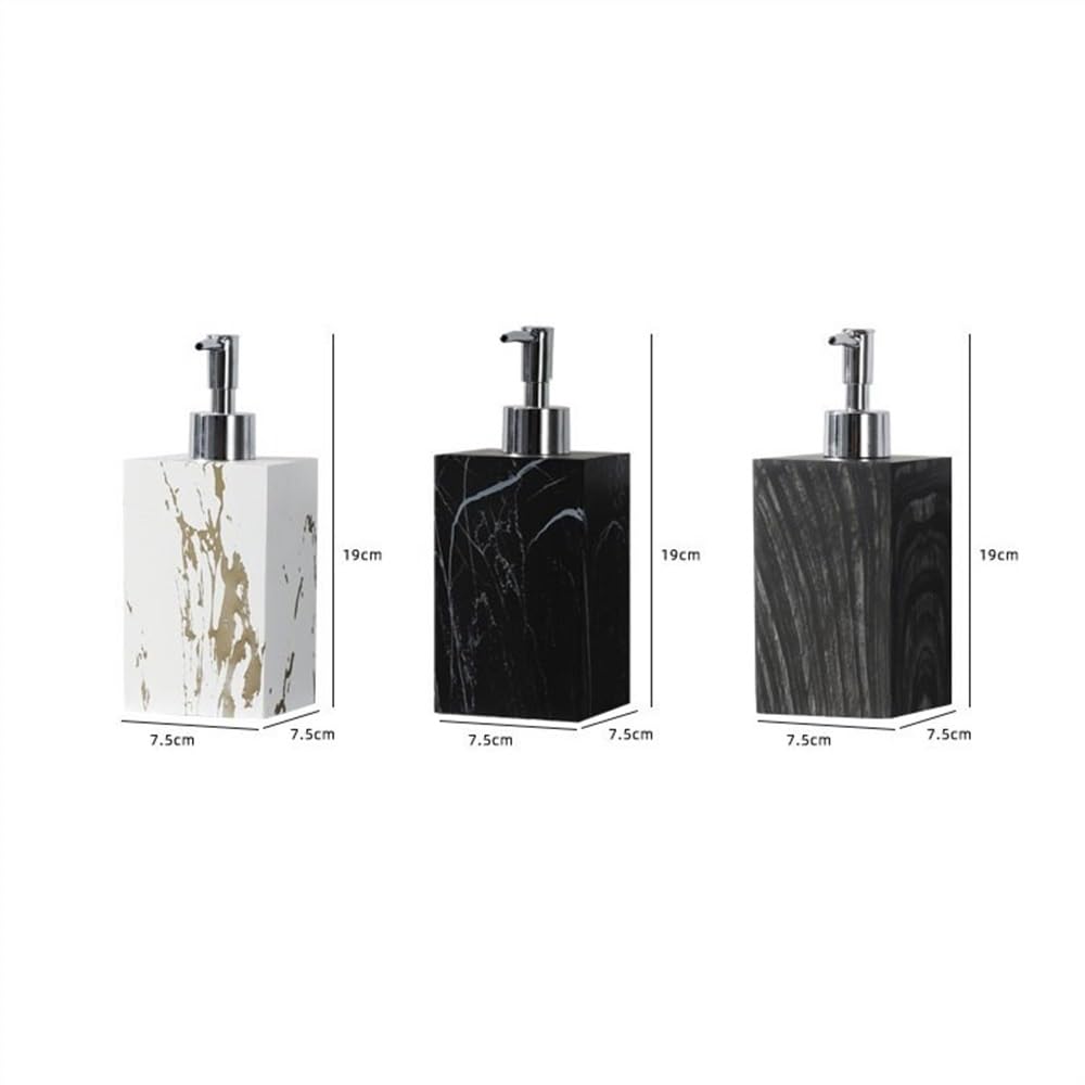 Dozownik mydła 500 ml butelka o dużej pojemności do balsamu hotelowego szampon użytku domowego żel pod prysznic mydło rąk(Black)