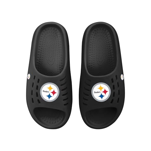 Image of FOCO Men's NFL Team Big Logo Molded Chunky Slide Sandals