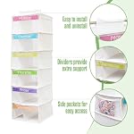 Kids Clothes Organizer, Weekly Clothes Organizer for Kids, Weekday 6 Shelf - Image 4
