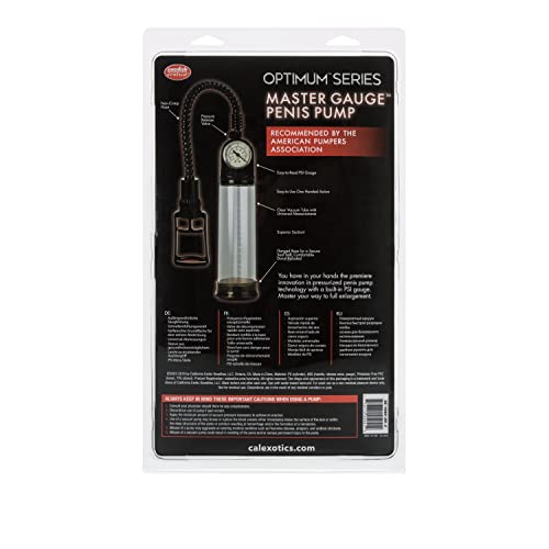 Calexotics Master Gauge Penis Pump, Clear (1040-00-2) #TOP5