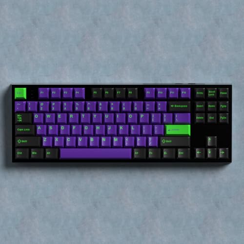Image of Fogruaden PBT Keycaps Set, Cherry Profile Custom Keycap for Mechanical Keyboard Keycaps(Cherry chuhaoji)
