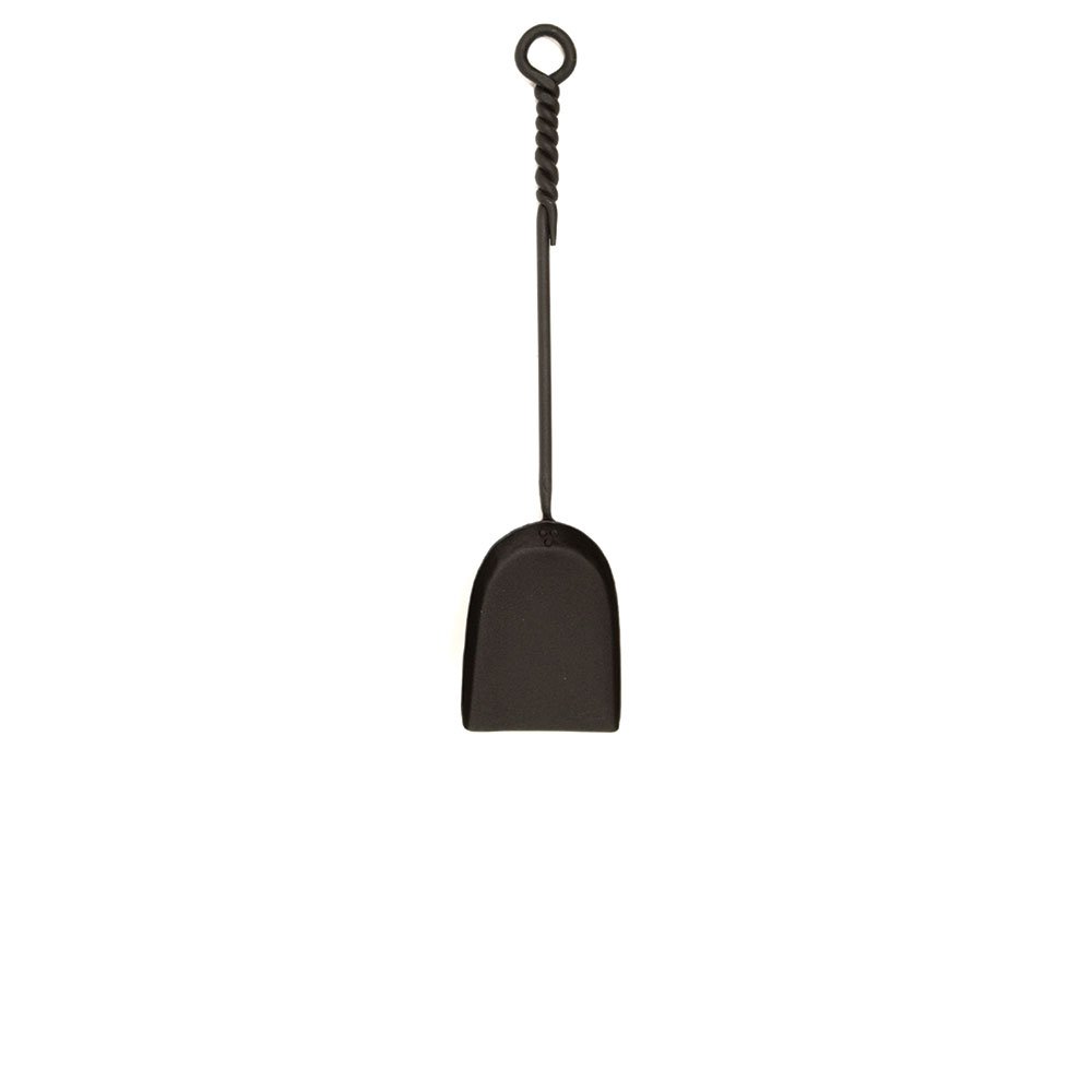Rope Handle Single Shovel Fireplace Tool, Mini 18-in, Black
