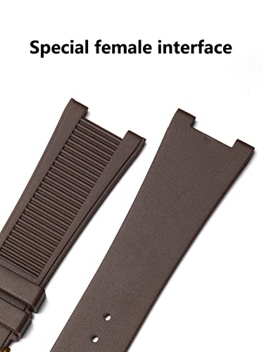 Bracelet en silicone premium pour montre PP 5711 interface spéciale 25mm