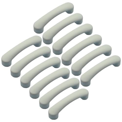 Paquete de 12 pomos de cerámica verdes para cajones de armarios, tiradores de puerta para habitación de los niños, decoración de guardería, tiradores de tocador, cocina, baño, alacena, tiradores de