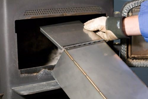10" Pivoting Handle Stainless Steel Fireplace Stove Ash Scooper