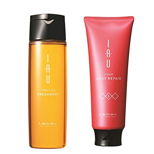 Shampooing Lebel IAU Freshment Purifiant et Soin Réparateur Cheveux Soyeux