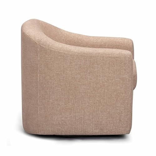 Sillón Giratorio Tela Blush miniatura 4