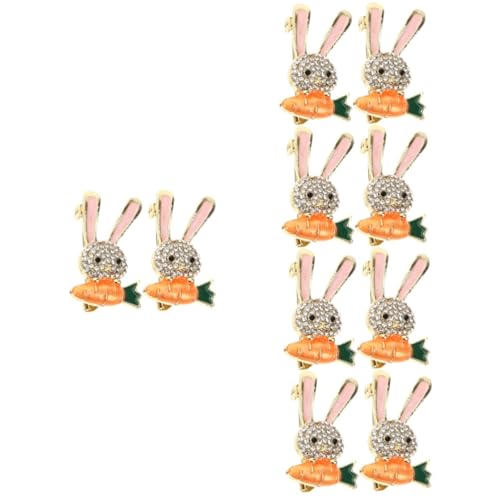 Broches de lapel lapin adorable pour vêtement femme et accessoire mode