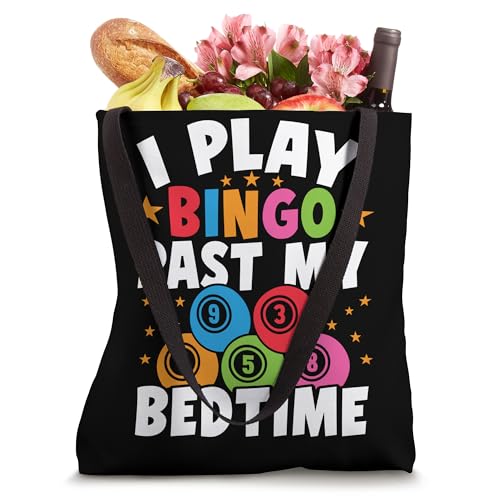 Bingo Player Funny Bingo Game Night Tote Bag miniatura 4