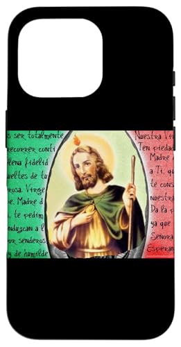 San Judas Tadeo - �Z���g�W���[�h�A�[�g Devocion ���L�V�R���� �X�}�z�P�[�X iPhone 16 Pro �p