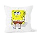 Funda de cojín con dibujo animado, diseño de Bob Esponja Home Dormitorio, cojín decorativo, tamaño 40 x 40 cm