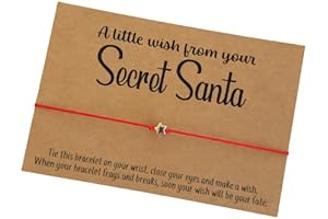 Secret Santa Christmas Wish Bracelet