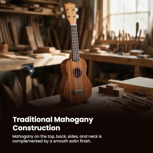 Image of Kala KA-15S Satin Mahogany Soprano Ukulele