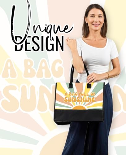 Bolsa Tote de Lona Gran Capacidad para Mujeres miniatura 4