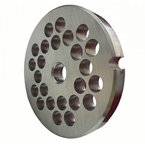 For Hobart, LEM, Cabelas, Weston and FGA Food Chopper, MTN Meat Grinders of #12 Stainless Steel Meat Grinder Plate Discs Blades?Cutting Disks Heavy Duty. (8/25 Hole Plate)