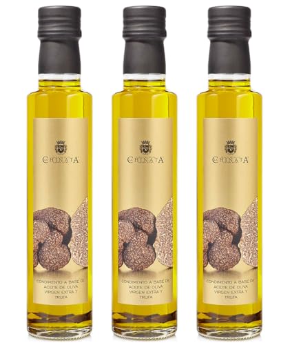 La Chinata, Aceite de oliva (Virgen extra y trufa) - 3 de 250 ml. (Total 750 ml.)