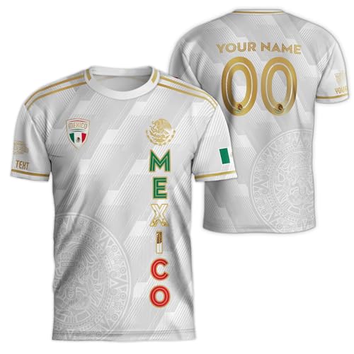 Custom Mexican Soccer Jersey, Personalized Mexican Jersey Soccer, Mexico Jersey Men, Customized Mexico Youth Jersey 4