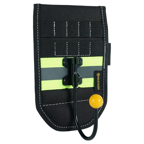 Image of MELOTOUGH Tool Belt Holder Tool Belt Hook Drill Bit Tote Hammer Holder | Multi-Function Tool Belt Hook, Tape Measure Clip, Drill Bit Tote, Hammer Loop, Fits Cordless Drills & Power Tools