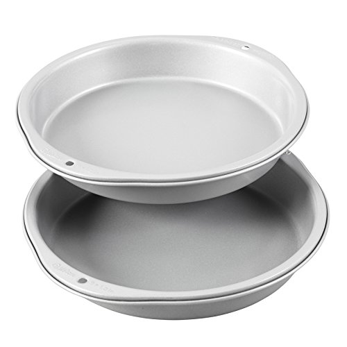 Wilton Recipe Right Non-Stick 9-Inch Round Cake Pans Set, 2-Piece, Steel #TOP2