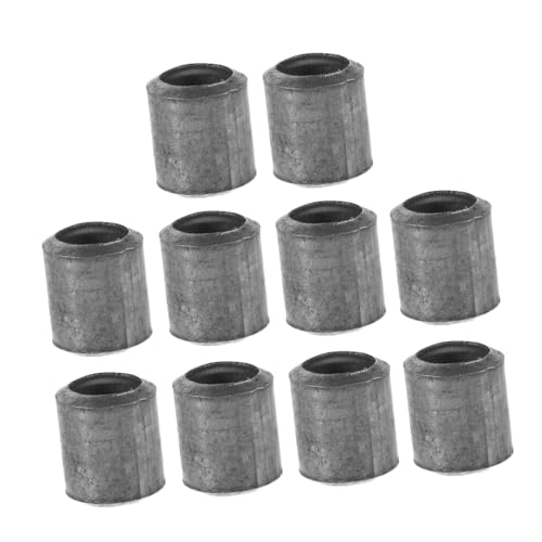 ibasenice 10pezzi Kit Cunei in Ferro Con Manico Rotondo in Legno Sicurezza Potenziata Con Perni Fissanti Per Lavorazione Legno Spacco Tronchi Abbattimento e Mobilio