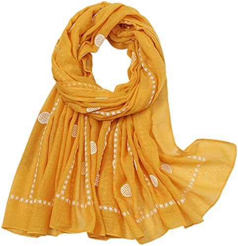 MAIRY Halstuch Damen Floral Halstücher Tuch Kopftuch Halstuch Schal Damen-Schal Tücher Stola Weinachtsgeschenke M16507