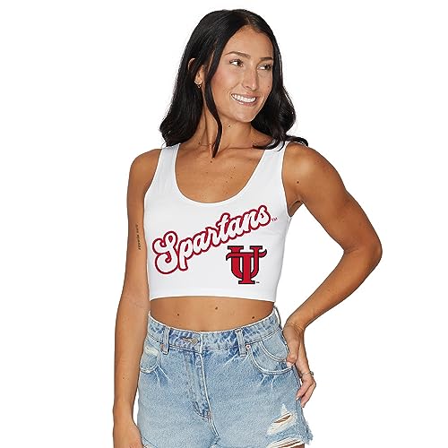 Image of Lojobands Women's College Gameday Outfit Tank Top Tailgate Crop Top One Size Fits Most