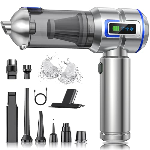 Aspirador de Mano, 22000Pa 4 en 1...