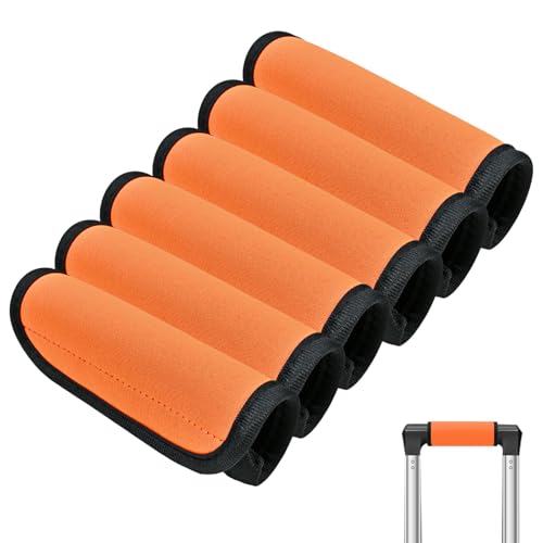 6 Pack Luggage Handle Wraps and Tags