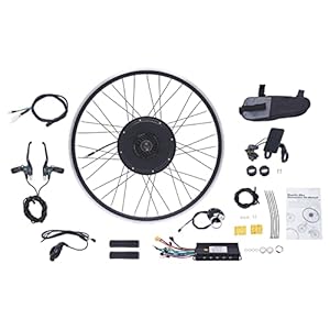 SABUIDDS 28 inch & 29 inch e-bike ombouwset 1000 watt fiets motor kit elektrische achterwielen borstelloze naafmotor kit elektrische bike conversie kit met lcd-display (voor HL Plus 48V 13Ah accu)