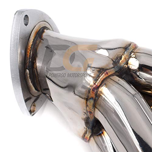 Exhaust Headers 1-3/4 in. Stainless Steel Polished Finish for 2003-2006 Silverado Sierra Suburban 1500 1500HD 2500 2500HD 6.0L V8 - Image 8