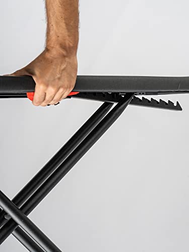 Miniatura 5 de Tabla De Planchar Rolser K-22 Black Tube - Natural Plomo - 120x38 Cm