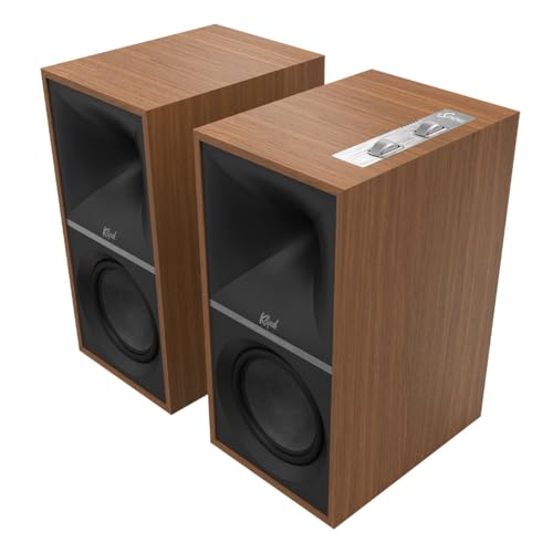 Image of Klipsch The Sevens Heritage Inspired (Pair) Powered Speakers - Walnut