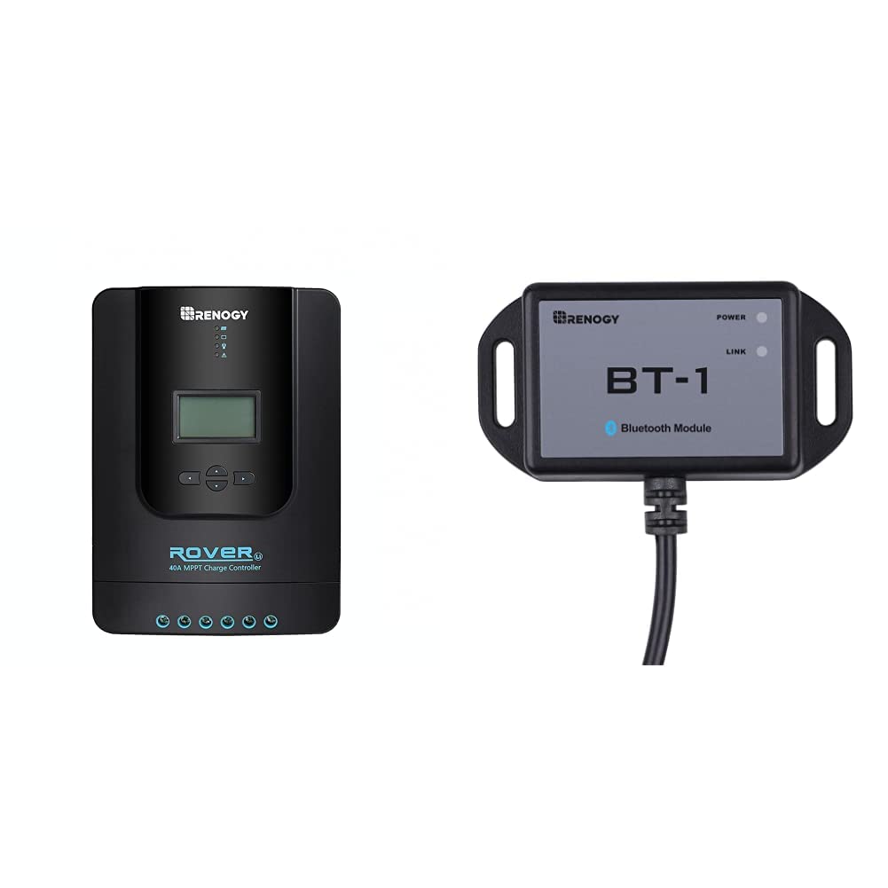 Amazon.com: Renogy Rover 40 Amp Solar Charge Controller with