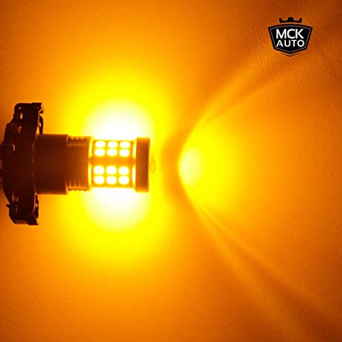 Ampoules LED PSY24W ambre élimine le clignotement rapide de bord