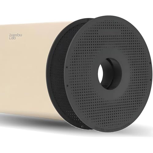 Original High-Temp Reusable Split Spool for Bambu Lab AMS Matte Gray-Black Heat Resistant 90C Compatible with X1/P1/A1