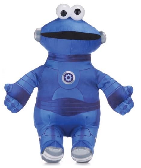 Cookie Monster Sesame Street Soft Toy Mecha Builders 12 Inch Plush Toy Tiny Pop 30cm