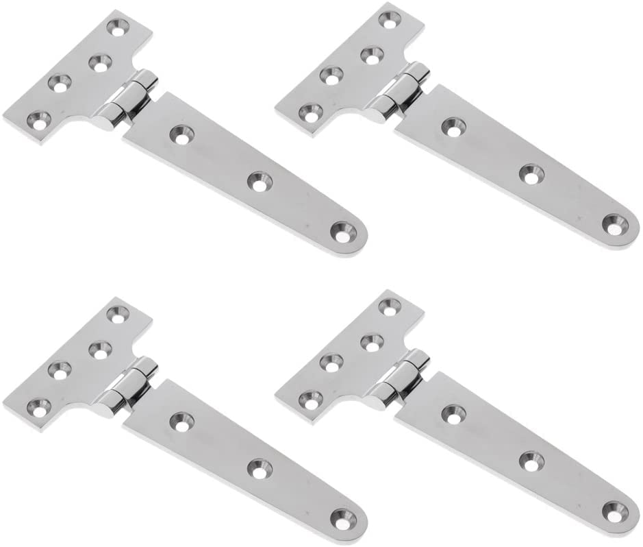 Limitadores De Apertura Para Puertas De Armario - Pack De 4 En Acero Inoxidable