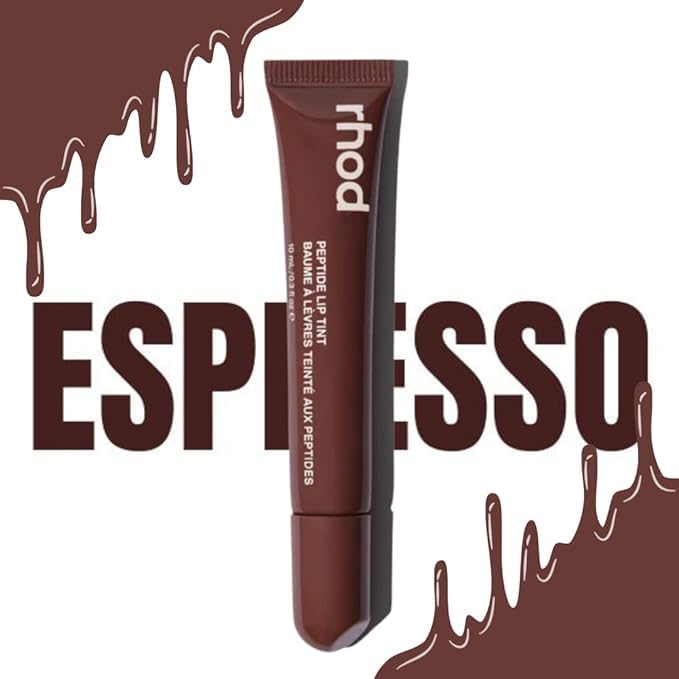 Image of Peptide Lip Tint | Hydrating Tinted Lip Balm | Buildable, Creamy Color & Lip Care | Moisturising | Non-Sticky | Soft & Smooth Lips (Salty Tan and Espresso)