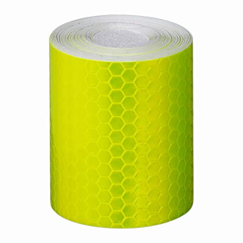 Joloy Cintas Adhesivas Reflectantes de Seguridad Reflector para Bicicletas Noche de Seguridad del Tráfico Advertencia Reflexión Estilo Etiqueta 6