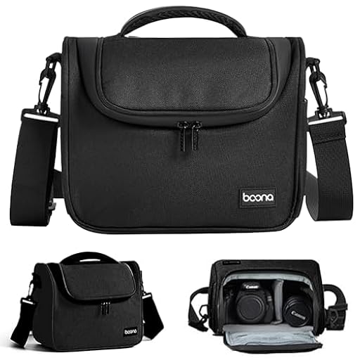 Linpr Bolsa Funda para Cámara Reflex/DSLR Impermeable - Bandolera o Mochila Fotografía Profesional, Compatible con Nikon, Canon EOS, Sony Alpha | Estuche Protector Ajustable con Porta (Negro, Pequeño) | Ya disponible en tu tienda friki favorita! En mundofriki.es!