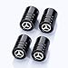 HEY KAULOR 5 Pcs Metal Car Wheel Tire Valve Stem Caps for Mercedes Benz C E S M CLS CLK GLK GL A B AMG GLS GLE with Key Chain Logo Styling Decoration Accessories