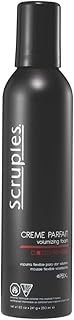Scruples Creme Parfait Volumizing Foam - Rich & Weightless Styling Foam for Ultimate Smoothing Control, Hydration and Frizz-Free Hold - Alcohol-Free Volume Hair Mousse for Fine to Thick Hair (8.5 oz)