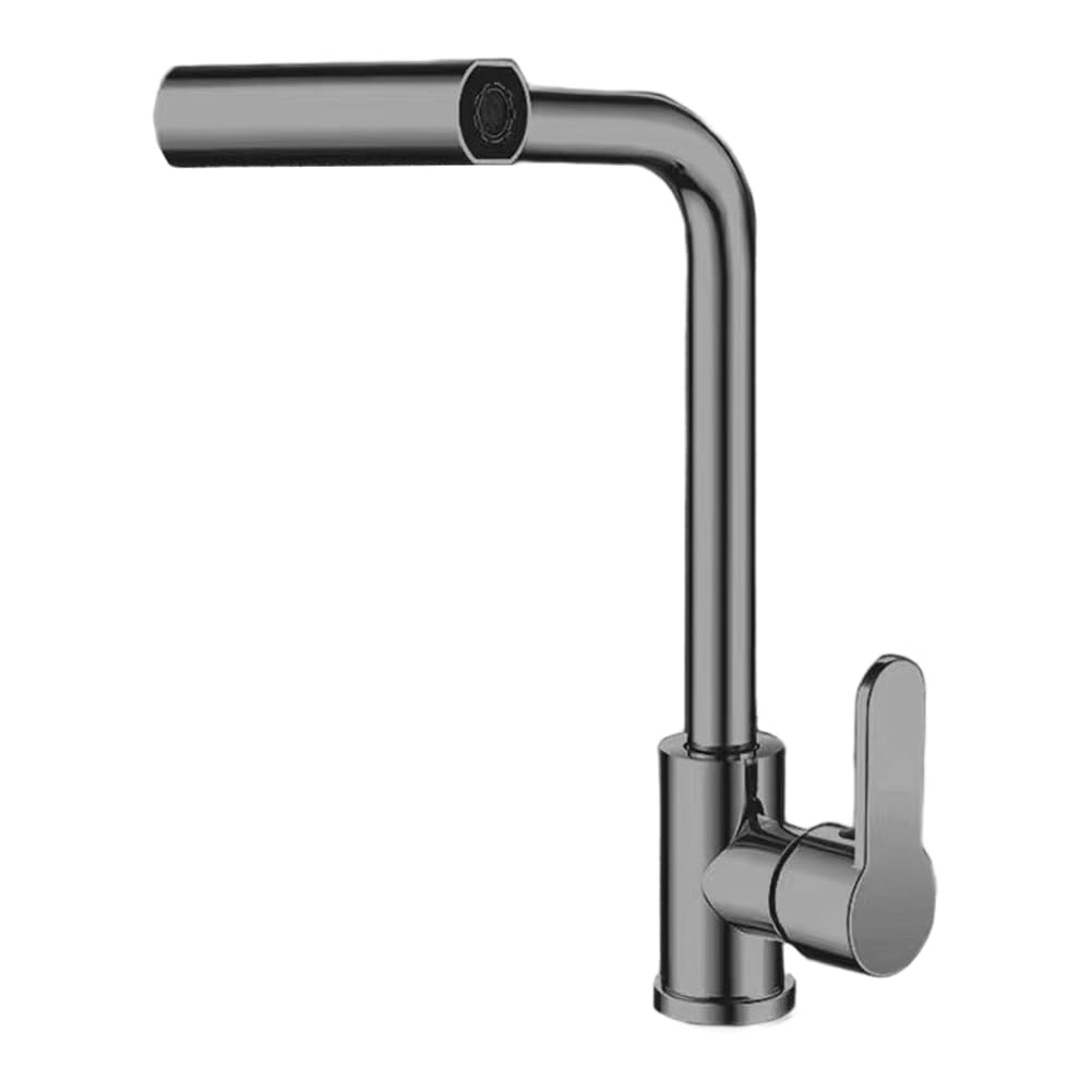 Jnchdghwa Sink Faucet Kitchen Pull-Out Faucet Four Water Flows Type Telescopic Splash-Proof Flexible and for Various Countertops A