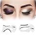 Eyeliner Stencil,Eyeshadow Stencil,Top Bottom Liner Smokey eyeshadow,Cat eyeliner Template Makeup Tool