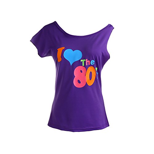 I Love The 80s Fans Disco Costume Accessories Set - Thumbnail 4