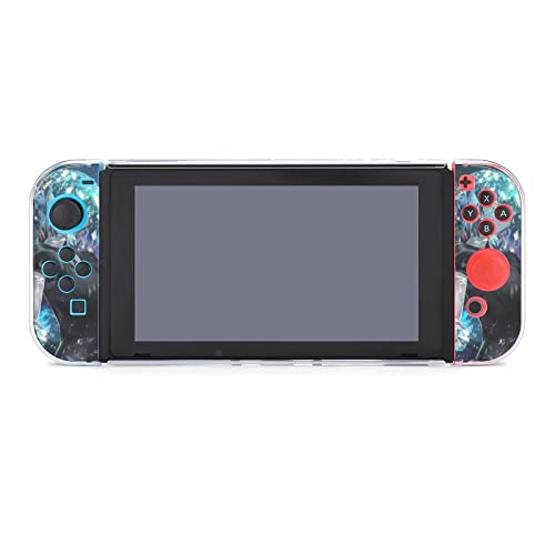 Switch用カバー 宝石の国 フォスフォフィライト 保護カバー アナログスティックカバー 全面保護ケース 耐久性 Pc素材 キズ防止 耐衝撃 精密 分体式カバー 着脱簡単 取り外し可能 角対応 擦り傷防止 汚れ防止 指紋防止 ほこり防止 黄変防止快適な手