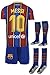 Barcelona Messi 2019/2020 Heim Trikot und Shorts mit Socken Kinder und Jugend Größe (140)