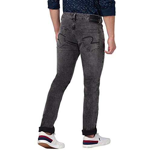Image of Spykar Men's Rover Regular Fit Mid Rise Casual Jeans