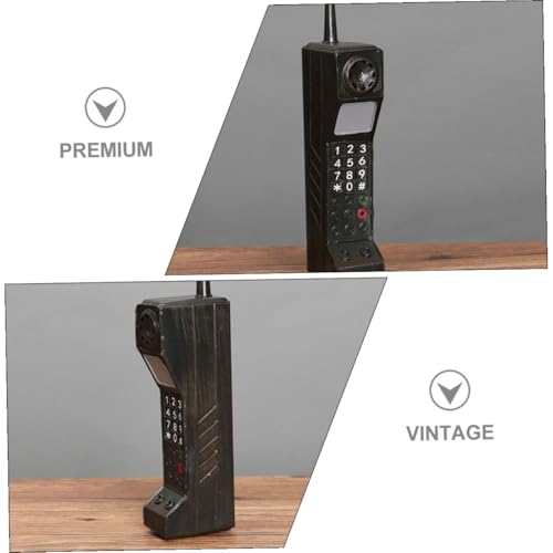 Téléphone accessoire vintage modèle rétro décoratif en fer - 7